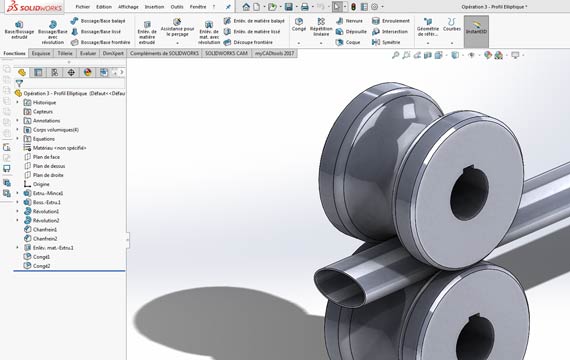 étude sur solidworks